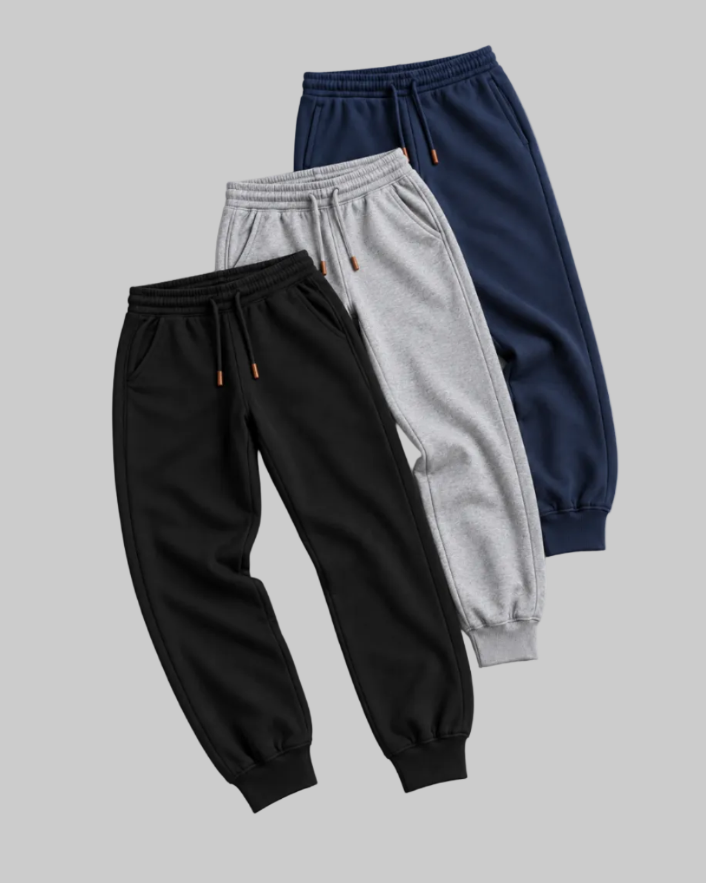 PACK DE 3 PANTALONS JOGGING