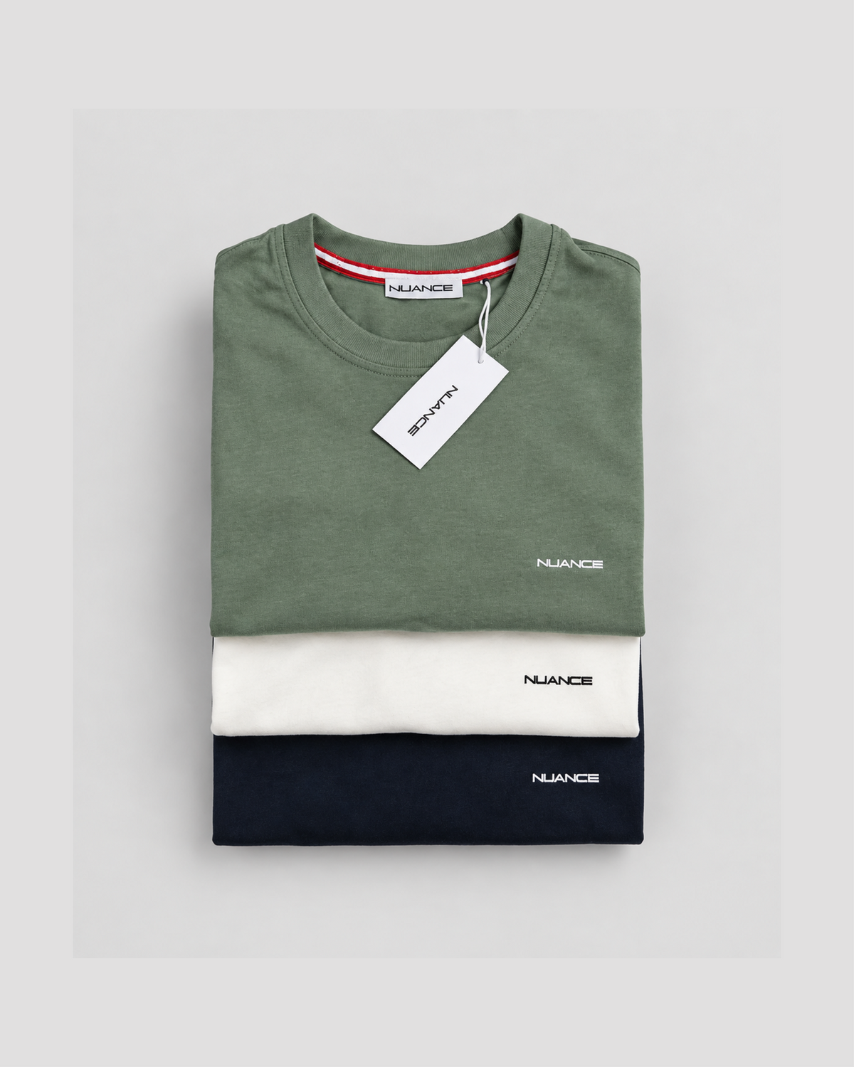 PACK de 3 — NAVY · VERT · BLANC