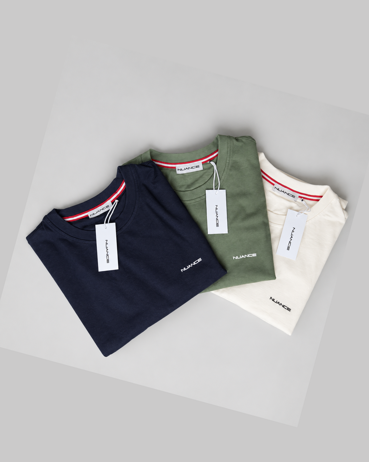 PACK de 3 — NAVY · VERT · BLANC